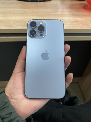 цены айфонов в бишкеке: IPhone 13 Pro Max, Б/у, 256 ГБ, Чехол, Защитное стекло, Коробка, 94 %