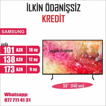Televizorlar: Yeni Televizor Samsung OLED 43" FHD (1920x1080), Ünvandan götürmə, Pulsuz çatdırılma — 4