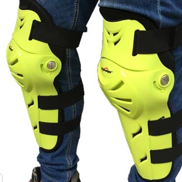 Велоаксессуары: Мотоциклистов,Велосипедистов наколленник, для безопастной ездить — 2