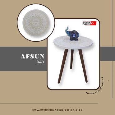 xüsusi hazırlanmış mebel: Jurnal masası naxışlı AFSUN | Türkiyə | MEBELMAN+ Türkiyə istehsalı