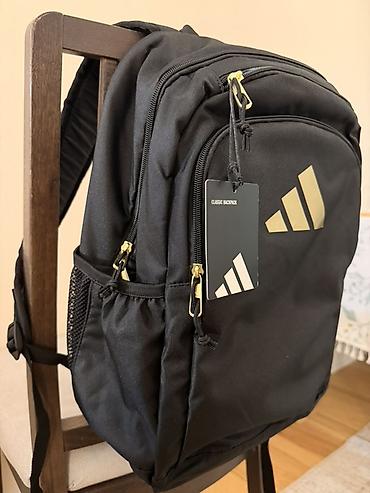leopard 7: Рюкзак Adidas original из США🇺🇸 Черный Classic Backpack 🖤 Розовый — 7