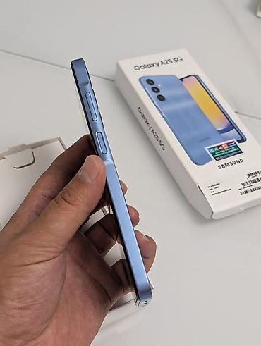 note 2: Samsung Galaxy A25, Б/у, 256 ГБ, цвет - Голубой, 2 SIM — 2