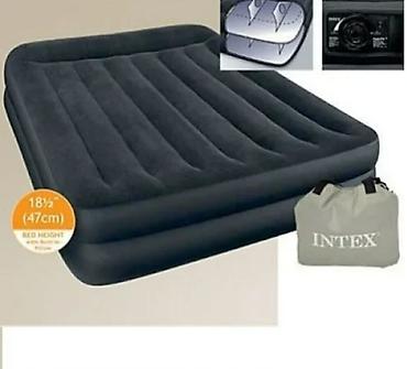 intex 2 44 x 76: Надувной матрас, Новый, Двуспальный, Intex, Бесплатная доставка, Самовывоз, длина - 203 см — 5