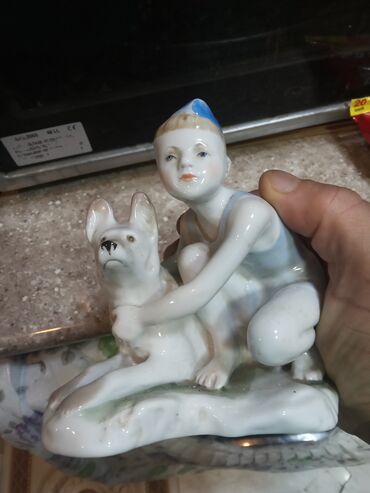 Fiqurlar: Fiqur, Keramika, rəng - Mavi — 10