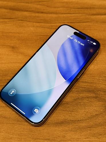 honor 200 pro: IPhone 15 Pro, Б/у, 128 ГБ, White Titanium, Кабель, 85 % — 3