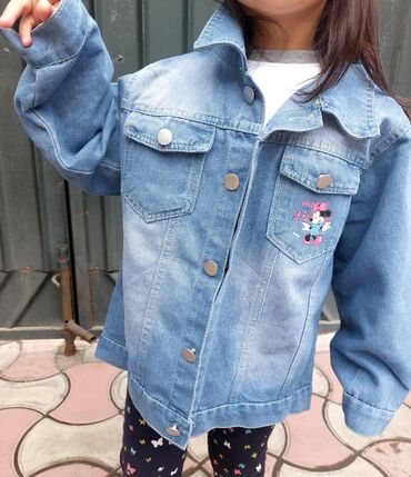 джинсова курточка: Распрадажа детские джинсовый курточки возраст 5-6лет