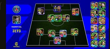 Спорт и хобби: (MAKS QİYMƏTİ 20AZN AŞAĞISI 15!) EFootball hesabı – güclü heyət və — 2