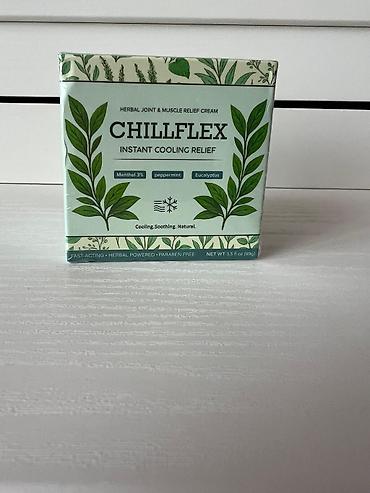 biostat plus tablet: CHILLFLEX Herbal Joint & Muscle Relief Cream – ani sərinləşdirici — 2