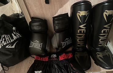 ххх спорт: Набор экипировки для бокса/кикбоксинга/MMA 🔹 Футаны — 500 сом 🔹 — 1