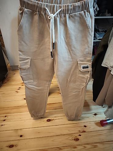 Брюки: Комбат Мужские брюки, 2XL, цвет - Бежевый — 1