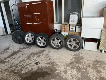 диски mersedes: Куйма Дисктер R 15 Mercedes-Benz, Комплект, тешиктери - 5, Колдонулган