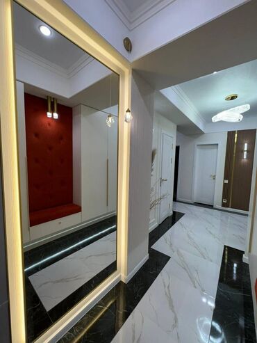 элитные дома в бишкеке: 3 комнаты, 100 м², Элитка, 13 этаж, Евроремонт