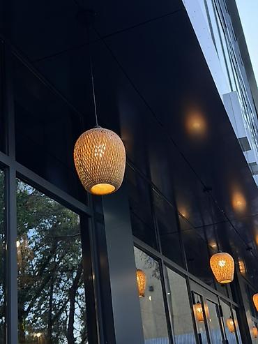 smart light: Подвесной светильник с плетёным абажуром - Тип: подвесной потолочный — 2