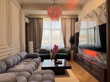 2 комнаты, 75 м², Асанбай мкр Элитка, 2 этаж, Дизайнерский ремонт