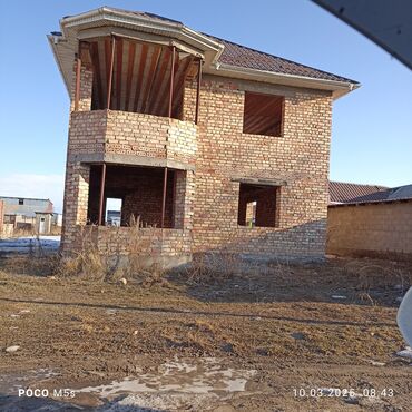 кок жар продается дом: Дом, 180 м², 6 комнат, Собственник, ПСО (под самоотделку)