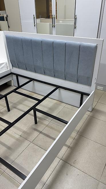 Двуспальные кровати: Двухспальная кровать размер 200×160см. Основание металлический каркас — 5