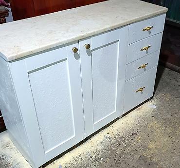 Komode: Komoda – restaurirana, prefarbana i dorađena. Predivna. - Dimenzije — 9