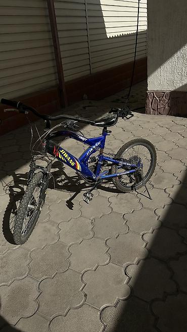 Подростковые велосипеды: Велосипед BMX и Jiwang подростковый в черно-красной расцветке и синий — 4