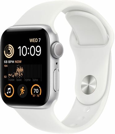 Смарт часы, Apple, Сенсорный экран, цвет - Белый