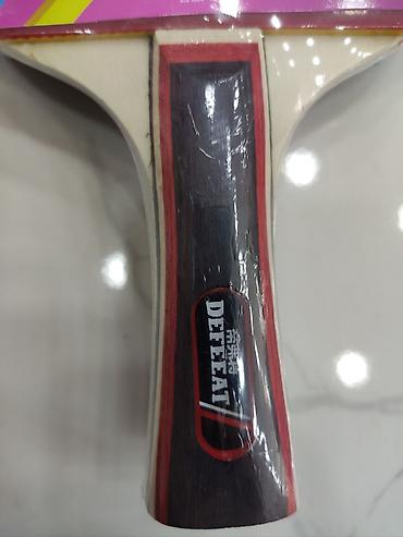 Raketkalar: Masaüstü tenis roketkasi "Defeeat". 2 ədəd roketka və 3 ədəd tenis — 8