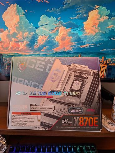 Материнская плата для ПК, Б/у, MSI, AM5, ATX