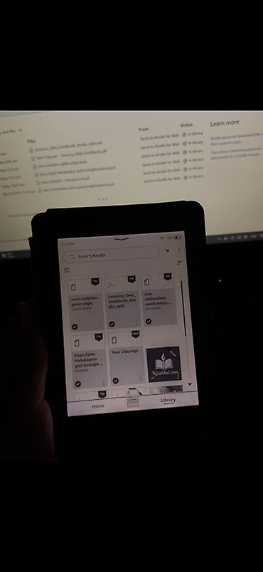 1984 kitab: Kindle Paperwhite 7 (7-ci nəsil) satılır. Cihaz çox səliqəli istifadə — 3