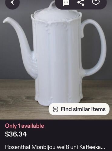 Čajnici: Rosenthal vintaz,nov bokal Clasic Rose. Nov Rozentalov bokal,sve na — 4