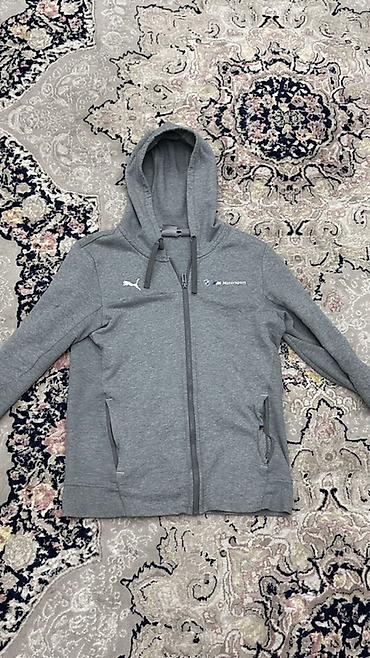 Мужская толстовка, S, Puma, Новый, цвет - Серый at lalafo.kg Мужская толстовка, S, Puma, Новый, цвет - Серый