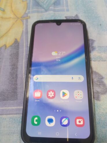 Samsung: Samsung Galaxy A15, 128 GB, rəng - Bənövşəyi