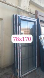 Plastik pəncərələr: İşlənmiş İkiqat şüşə paketi Plastik pəncərə, Еni: 150 sm, Uzunluğu: 150 sm, Ödənişli quraşdırma — 7