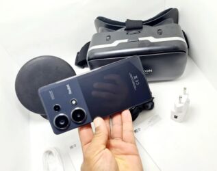 ноутбуки дешевые: Redmi, Redmi Note 13, Б/у, 256 ГБ, цвет - Черный, 1 SIM, 2 SIM, eSIM