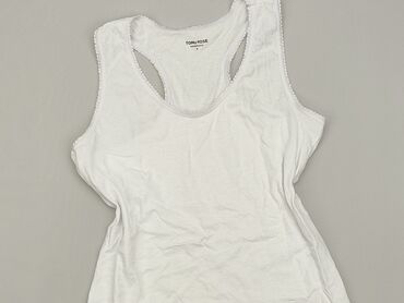 białe koszulowe bluzki: Bluzka Damska, Tom Rose, S, stan - Dobry