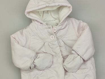 kurtki młodzieżowe dla dziewczyn zimowe: Kurtka, Mothercare, 6-9 m, stan - Zadowalający