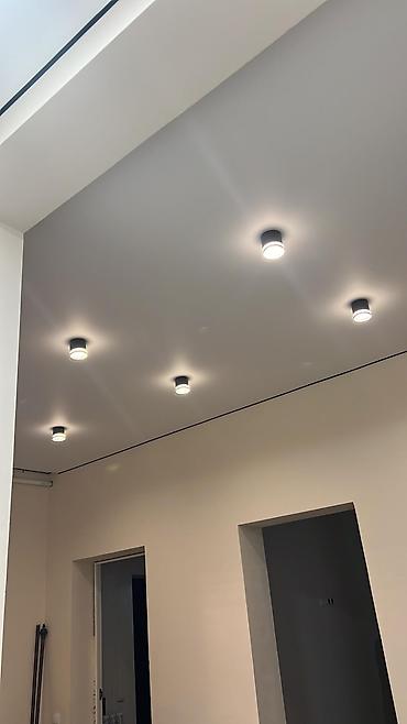 Натяжной потолок: Натяжной потолок Матовое Монтаж — 9