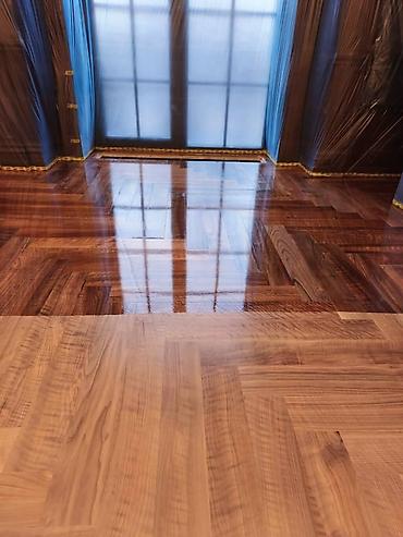 Паркет: Паркет «ёлочка» инженерная доска 15в наличии 10м2 - Порода: дуб — 4