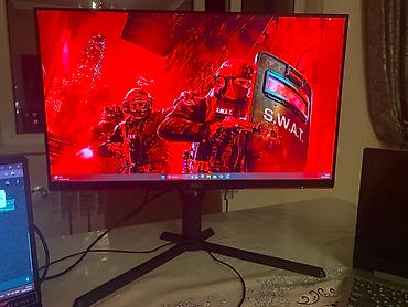 Monitorlar: AOC 25G3ZM gaming monitor satılır. Vəziyyəti əladır, heç bir problemi — 1