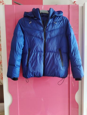 детские зимние куртки с капюшоном: Женская куртка S (EU 36), цвет - Синий