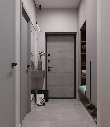 Керамогранит: Ремонт квартиры современный интерьер и дизайн под ключ — 16