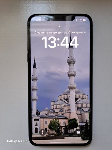 iphone 11 про телефон: IPhone 11 Pro Max, Б/у, 64 ГБ, Graphite, Кабель, Чехол, Зарядное устройство, 77 %