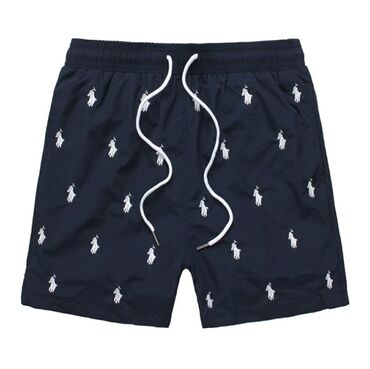 Шорты: Мужские шорты, Все размеры, Polo Ralph Lauren, Новый, цвет - Синий, Самовывоз, Платная доставка