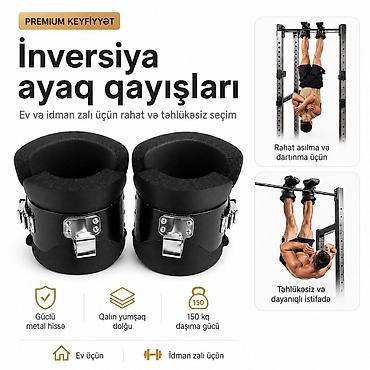 Turniklər və bruslar: İnversiya ayaq qayışları – turnikdə asılma və dartınma üçün Məhsulun — 1