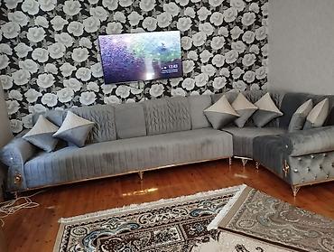 Divan və kreslo dəstləri: Məhsul: Künc və salon dəsti divanlar Təsvir: - Müasir dizaynlı, şık — 7