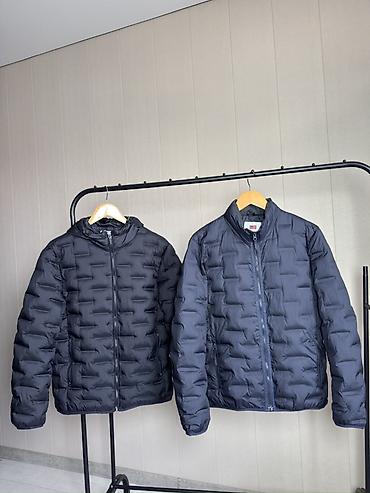Личные вещи: Мужская куртка, M, L, XL, Uniqlo, Новый, цвет - Синий, Бесплатная доставка — 1