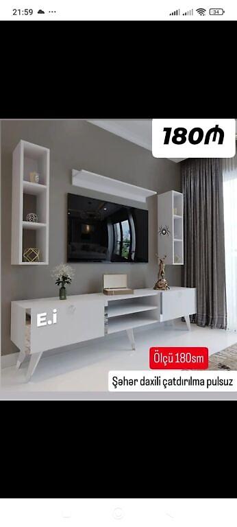 TV altlığı: TV altlığı ve tumba — 1