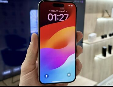 чехлы на iphone x: IPhone 15 Pro, Колдонулган, 128 ГБ, Күмүш, 94 %