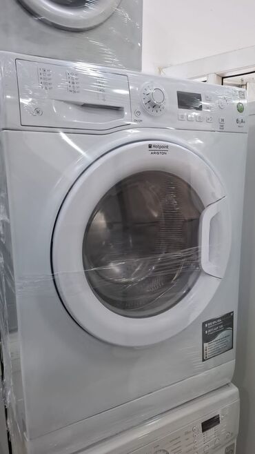 Paltaryuyan maşınlar: Paltaryuyan maşın Hotpoint Ariston, 6 kq, Avtomat, Qurutmasız, Kredit yoxdur