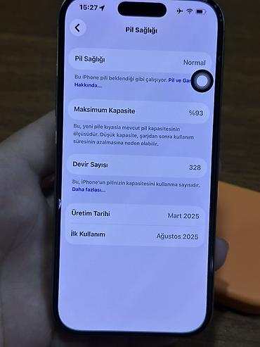 Apple iPhone: IPhone 16 Pro, 128 GB, Qızılı — 8