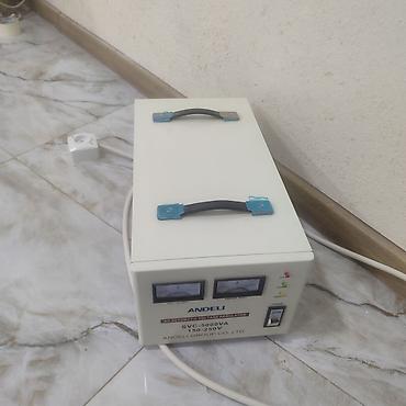 ampermetr: Andeli SVC-5000VA avtomatik gərginlik tənzimləyicisi - Model: ANDeli — 2