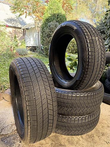 70 17: Шины 215 / 60 / R 17, Зима, Б/у, Комплект, Легковые, Япония, Bridgestone — 1