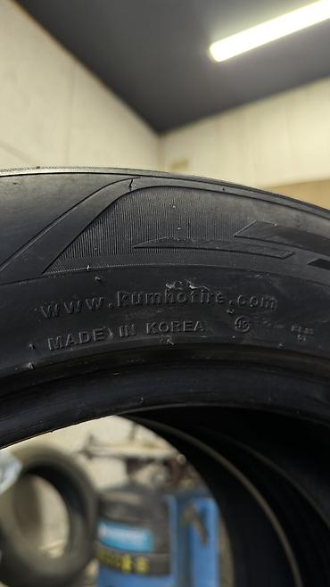 range over: Шины 235 / 55 / R 19, Лето, Б/у, Пара, Корея, Kumho — 9